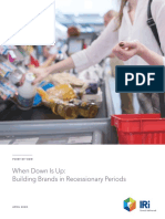 Building Brands During Recessionary Periods (IRI Report April 2020)