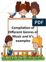 Compilation of Different Genres of Music and It's Examples