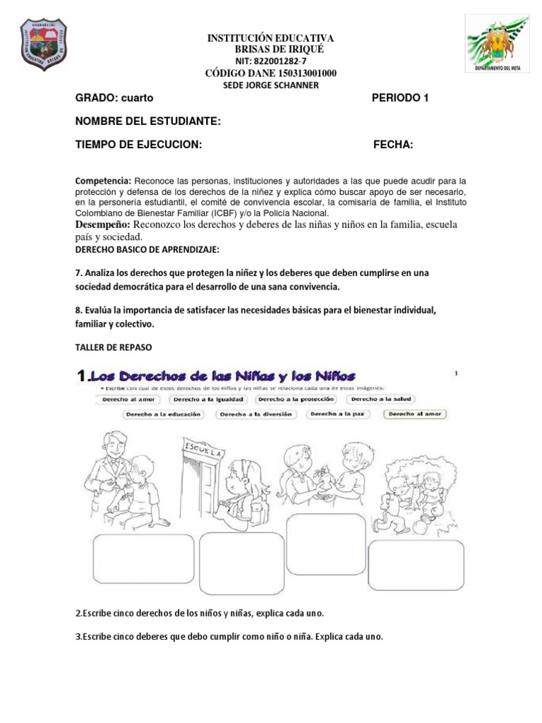 GRADO 4 sociales taller de repaso (1)