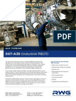 SGT-A35 (Industrial RB211) : Gas Turbine