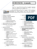 Temario Excel PDF