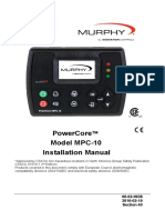 Powercore Model Mpc-10 Installation Manual: 00-02-0938 2016-02-19 Section 40