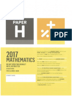 ICAS Maths Paper H NZ Year11 2017 - With - Answer PDF