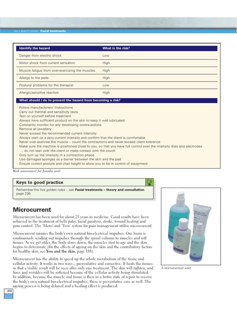 Microcurrent Facial Treatment Guidelines | PDF | Skin | Scar