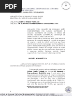 TJRJ rescisao CV imovel com distrato anterior improcedente ipc2