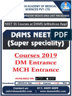 NEET SS New Brochures 2018 PDF