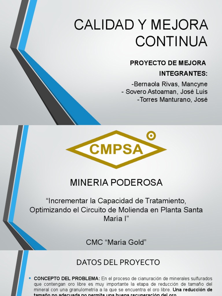 Calidad y Mejora Continua | PDF | Business | Science