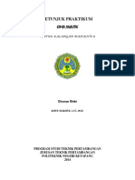 Jobsheet Kimia Analitik Prodi Pertambangan - 2014