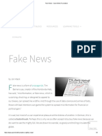 Fake News - Open Minds Foundation