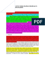 Respuesta Dinámica de Los Trabajos de Pilares Inducidos Por La Recuperación Repentina de Pilares