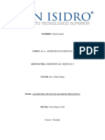 Algoritmo de RCP en Pacientes Pediatricos