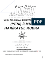 İlmul Haki̇katul Kubra 07.05.2020