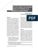 Dialnet AplicacionDelModeloDeAtributosMultiplesDeFishbeinE 5811260 PDF