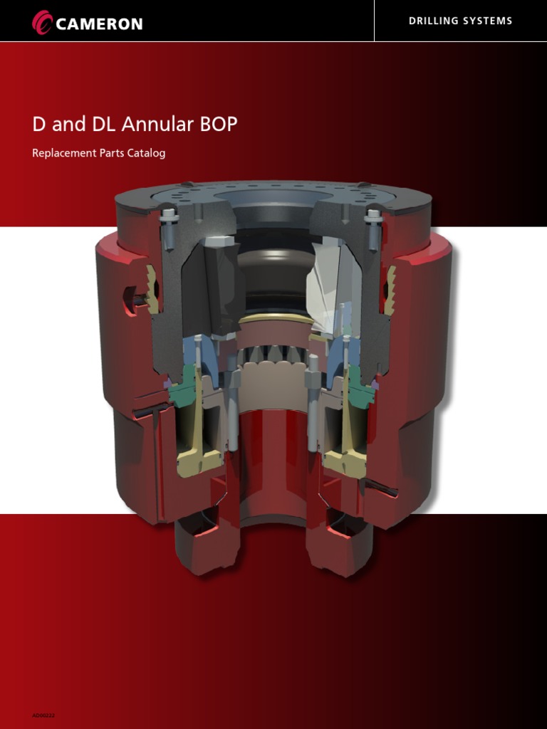 TC1001-D Annular BOP Replacement Part Catalog | PDF | Piston | Cylinder ...