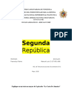 Segunda Republica