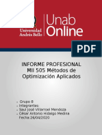 Grupo8 - Semana3 - Informe Profesional