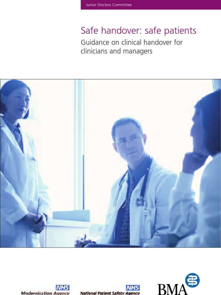 Effective Clinical Handover Guidelines | PDF | Patient Safety | Patient