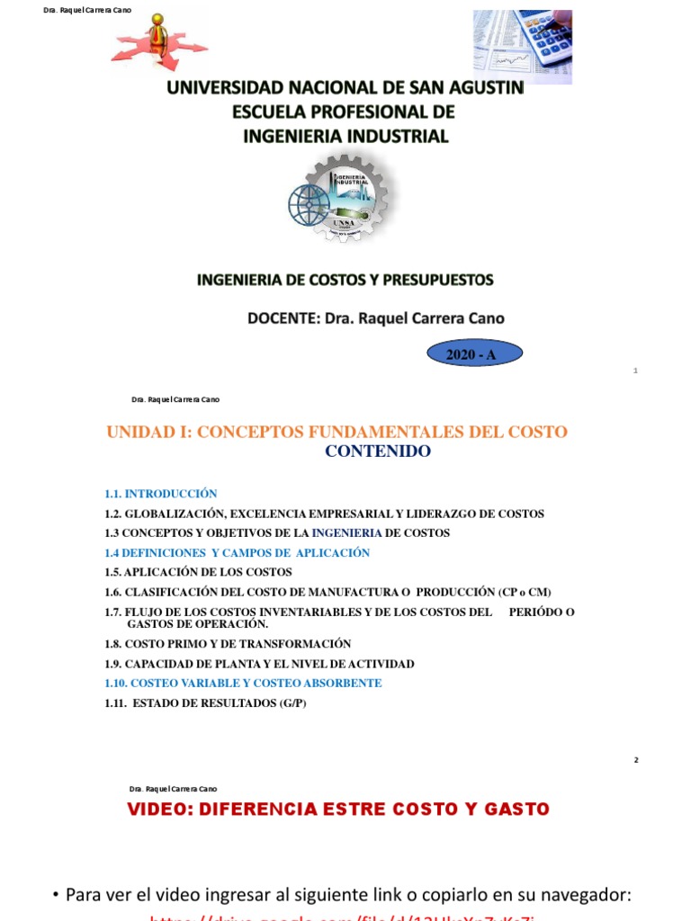 Fundamentos de Costos en Empresas | PDF | Contabilidad de costos | Costo