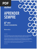 Aprender Sempre MT 6 Ano