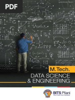 M.Tech. Data Science & Engineering - Programme Brochure