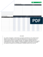 IC Medication Schedule Template 10541 - PDF