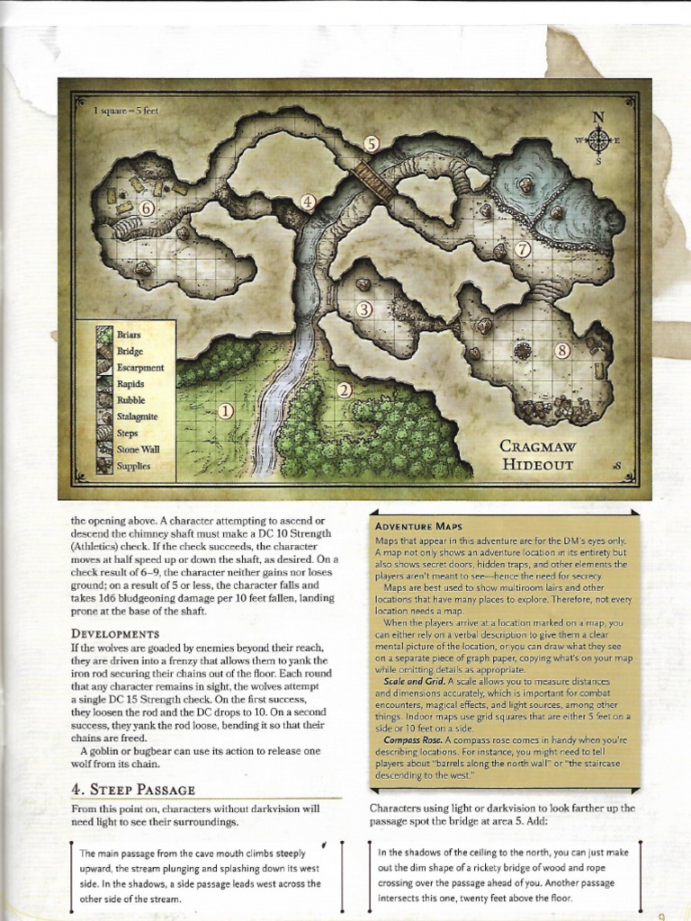 Cragmaw Hideout PDF | PDF