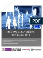 INFORME DE COYUNTURA TI Colombia 2013 Version Final