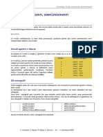 GRAMMATICA ITALIANA Le Vocali