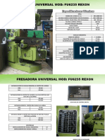 Fresadora Universal Fu6235 Rexon