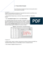 Ejercicio 6-1 Concepto: VI Spreadsheet Example: Objetivo