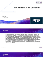 Advantages of MIPI Interfaces in IoT Applications - IoT DevCon 2017 - Saar Hezi PDF