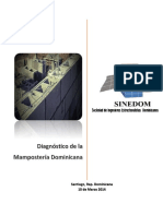 Diagnostico de La Mamposteria Dominicana PDF