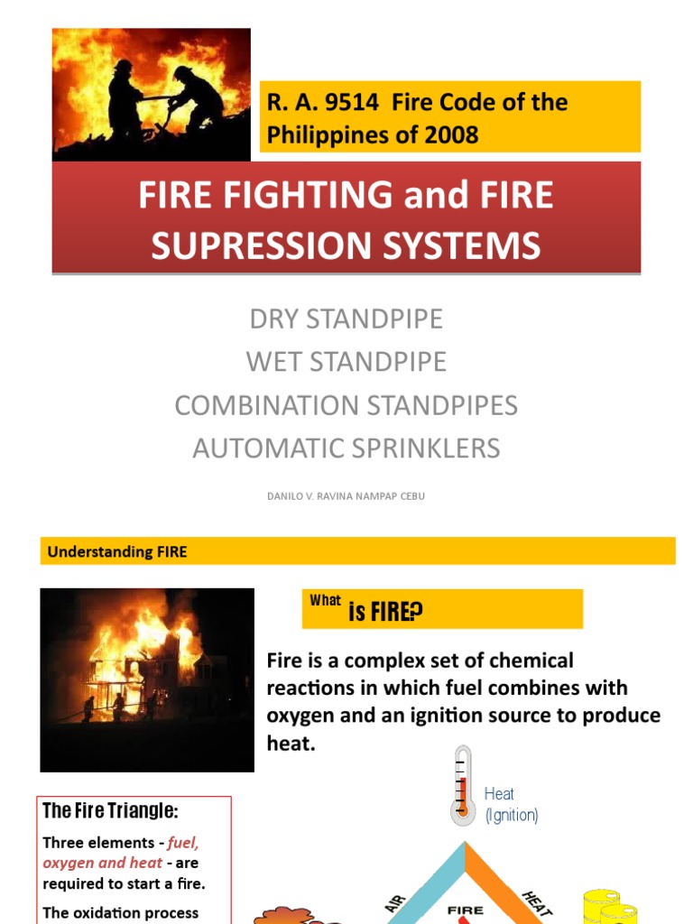 Fire Fighting and Fire Supression Systems | PDF | Fire Sprinkler System ...