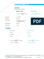 Hydraulic Equations