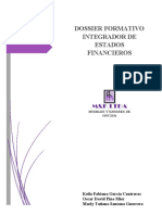 Dossier Formativo Integrador de Estados Financieros