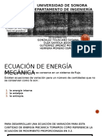 3.3 Ecuacion de Energia Mecanica