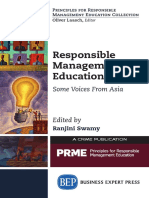 Responsible Management Education - Ranjini Swamy