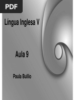 Língua Inglesa V: Paula Bullio