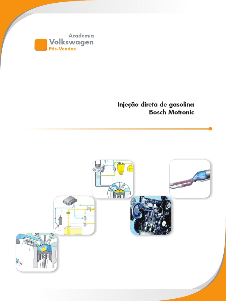 Injeção Direta de Gasolina Bosch Motronic | PDF | Motores | Combustão