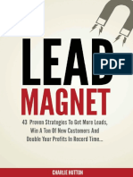Lead Magnet 43 Foolproof Strategies To Get More Leads, Win A Ton of New Customers and Double Your Profits in Record Time... (R
