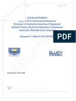 Construction Materials Ass2 (Yilkal.H) PDF