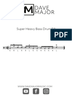 Super Heavy Bass Drum Fill 