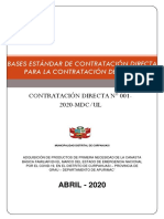 Bases Estandar de Contratacion Directa para La Contratacion de Bienes 20200505 204459 170 PDF