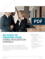 Six Steps To Creating Your: Hybrid Integration Strategy