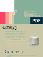 React Batch Reactor Team 1 Flores Velazquez Paola