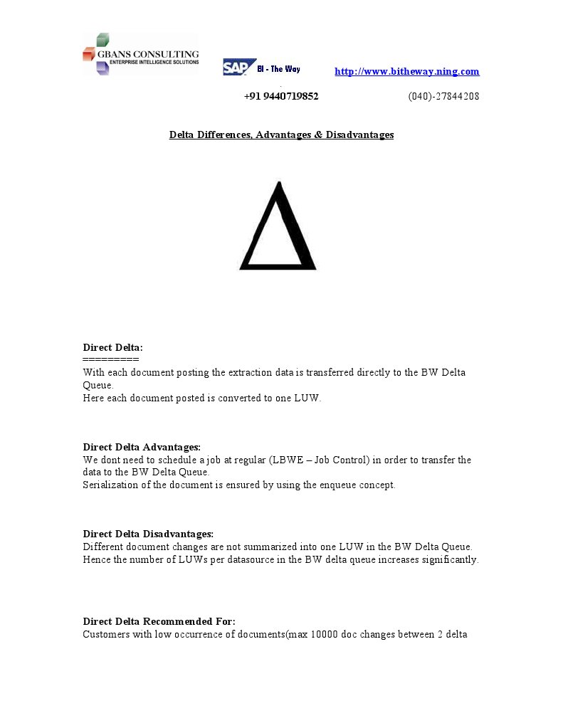 Delta Differences Advantages Disadvantages | PDF | Queue (Abstract Data ...