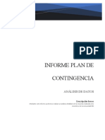 Informe Plan de Contingencia