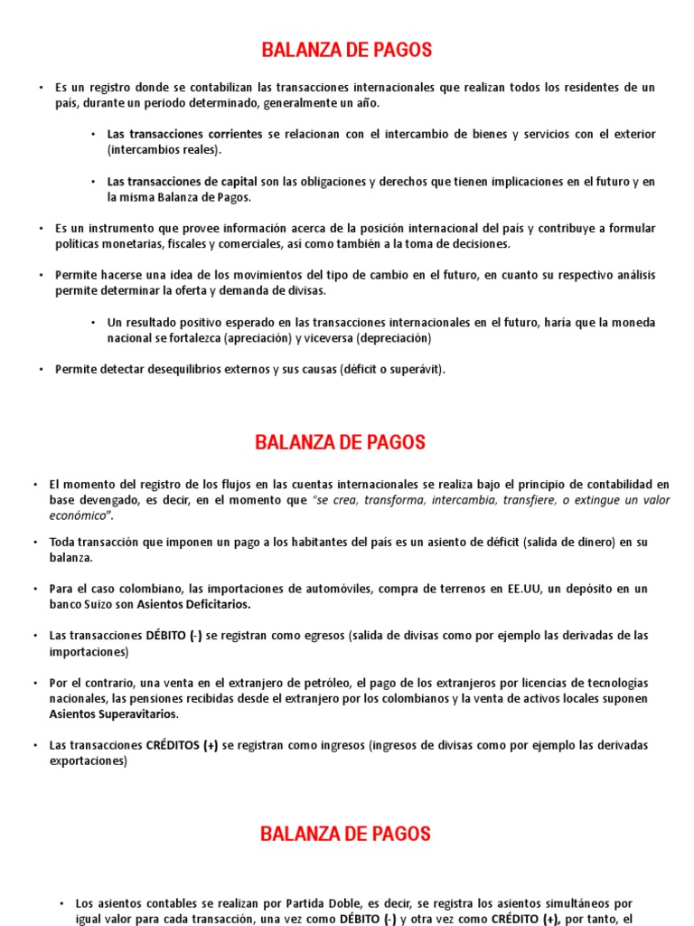 Balanza de Pagos en México | PDF | Balance de pagos | Dinero