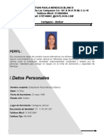I.Datos Personales: Perfil