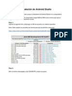 Instalación de Android Studio PDF